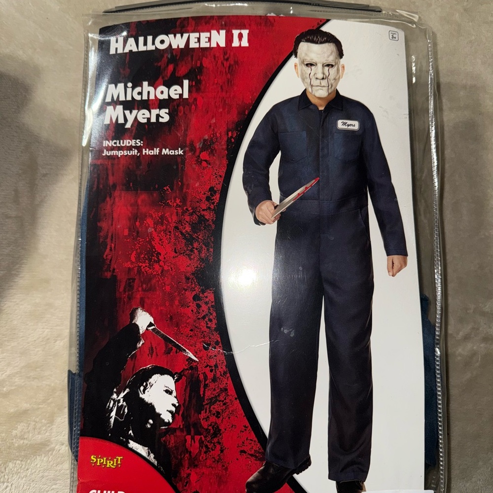 Spirit Halloween Michael Myers Big Kids Costume - Dark Blue